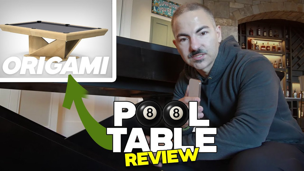 Pool Table Review: Discover the Artistry of the California House Origami