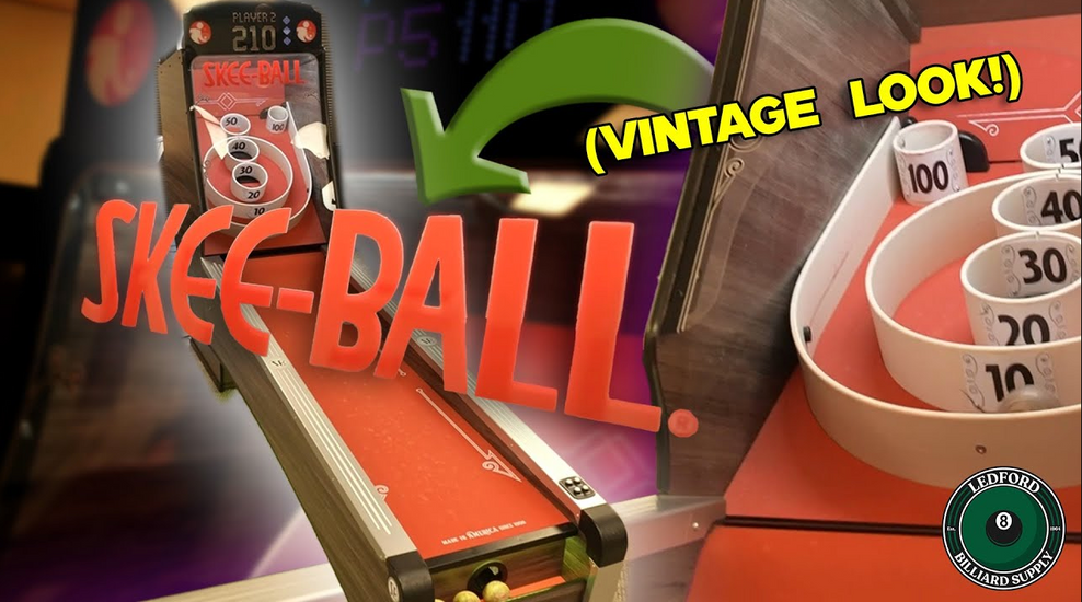 Home Arcade Highlight: Bay Tek's VINTAGE-Style Skee-Ball