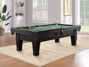 Brewster 8' Pool Table in Black