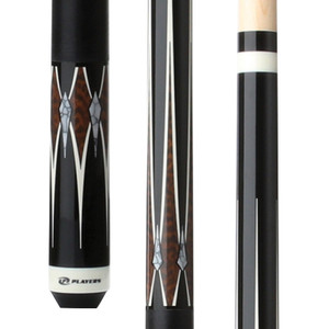 Players G3400 Cue | Midnight Black/Bone, Snakewood & White Recon Players G3400 Cue | Midnight Black/Bone, Snakewood & White Recon