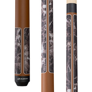 Players G4146 Cue | Matte Metallic Bronze, Brown Marble Players G4146 Cue | Matte Metallic Bronze, Brown Marble