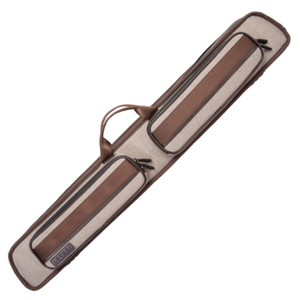 LZDU24GY Case | Nylon Colonnade Grey w/brown piping LZDU24GY Case | Nylon Colonnade Grey w/brown piping