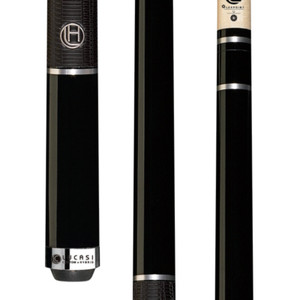 LHE10 | Sleek & Stylish Midnight Black w/ Hybrid 3mm Silver Rings, Classic G5 Grip LHE10 | Sleek & Stylish Midnight Black w/ Hybrid 3mm Silver Rings, Classic G5 Grip