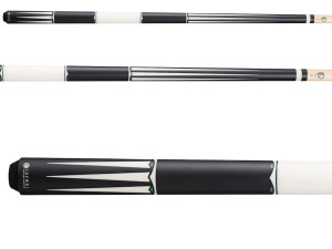 LUX67 | Matte Black, Custom White w/ Malachite inlay rings, Wrapless handle, Slim Shaft Upgrade LUX67 | Matte Black, Custom White w/ Malachite inlay rings, Wrapless handle, Slim Shaft Upgrade