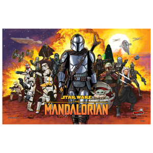 Replacement Star Wars Mandalorian Translite Premium Model Replacement Star Wars Mandalorian Translite Premium Model