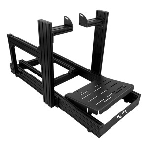 ASR 4 | Matte Black | Aluminum Pedal Deck & Heel Rest (Adjustable Feet)