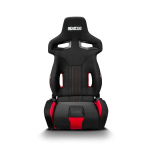 Sparco R333 Recliner Seat - Black/Red Sparco R333 Recliner Seat - Black/Red