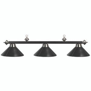BILLIARD LIGHT - B54-LTHR BLK BILLIARD LIGHT - B54-LTHR BLK