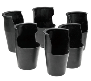 Heavy Duty Rubber Pockets - Set of 6