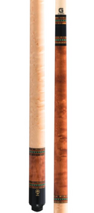 G229 | Birdseye Maple, Cherry Stain, Bocote Rings