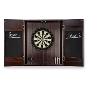 Rustic Dartboard Cabinet