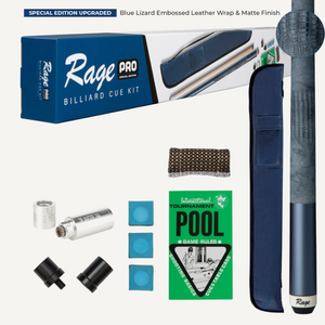 Rage Pro Billiard Cue Kit Blue
