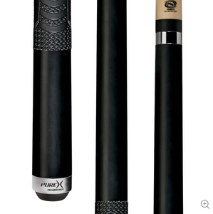Pure X Matte Black Cue with MZ Grip
