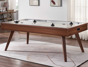 HB Home Mid-Century Modern Air Hockey Table