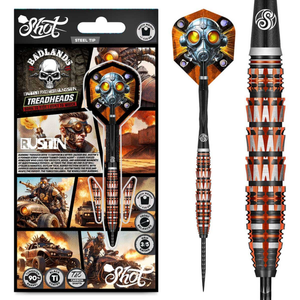 Badlands Rustin Steel Tip Dart Set-90% Tungsten Barrels