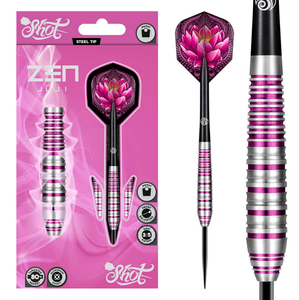 Zen Juji Steel Tip Dart Set - 80% Tungsten