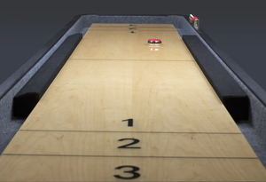 Shuffleboard Gutter Bumpers for Heritage Brand 9 Ft Shuffleboards