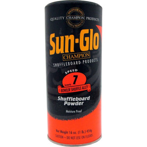 Sun-Glo Speed 7 Bowler Shuffle Alley Shuffleboard Powder