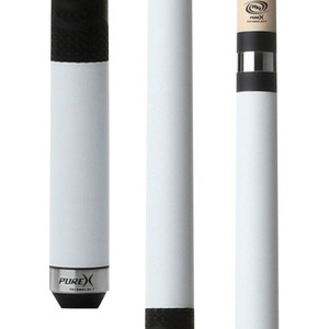 HXTC21| Matte White Cue with MZ Grip
