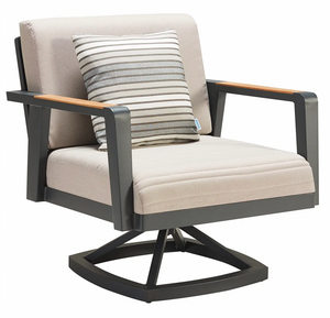 Emoti Teak Outdoor Swivel Sofa - Series 6977 Emoti Teak Outdoor Swivel Sofa - Series 6977