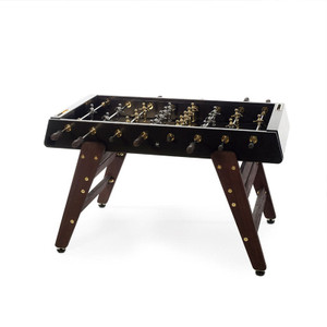 RS Barcelona RS3 Wood Gold Foosball Table RS Barcelona RS3 Wood Gold Foosball Table