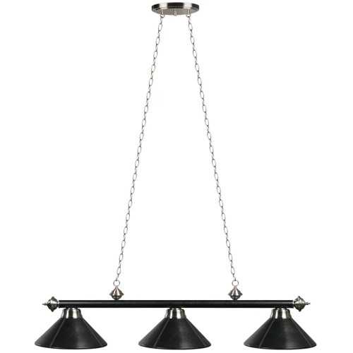  BILLIARD LIGHT - B54-LTHR BLK