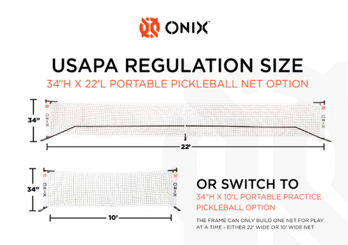 Pickleball Portable Net and Practice Net