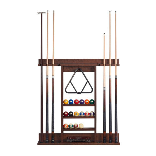 HB Home Mahogany Wall Rack