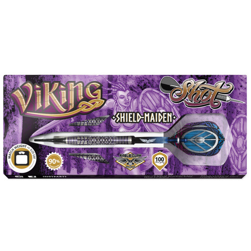 Viking Shield-Maiden Steel Tip Dart Set 23gm