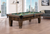 Brewster 8' Pool Table in Brown Walnut