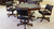 54" Game Table Set w/ 4 Rocker Chairs 54" Game Table Set w/ 4 Rocker Chairs