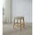 Port Royal Backless Stool | White Oak