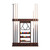 HB Home Mahogany Wall Rack HB Home Mahogany Wall Rack