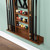 HB Home Walnut Wall Rack HB Home Walnut Wall Rack