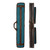LZDU24BL Case | Nylon Steel Blue w/brown piping LZDU24BL Case | Nylon Steel Blue w/brown piping