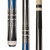 G-4113 | Black, Imt. Bone w/ Double Sided Dagger Pts w/ Mother-of-Pearl Graphic, Sleek Cobalt Wrapless Handle  G-4113 | Black, Imt. Bone w/ Double Sided Dagger Pts w/ Mother-of-Pearl Graphic, Sleek Cobalt Wrapless Handle