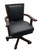 Brazos Swivel Chair | Weathered Black