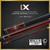 LUX62 | Rengas, Black, Imt. Bone & Mother-Of-Pearl diamonds, Solid Black Linen Wrap, Slim Shaft Upgrade LUX62 | Rengas, Black, Imt. Bone & Mother-Of-Pearl diamonds, Solid Black Linen Wrap, Slim Shaft Upgrade