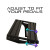ASR 6 | Black | Aluminum Pedal Deck & Heel Rest ASR 6 | Black | Aluminum Pedal Deck & Heel Rest