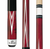 Players 4 Point Crimson Wrapless Cue