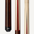Rage Brown/Red Sneaky Pete Wrapless Cue