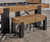 American Heritage Knoxville Multi-functional Storage Bench, Acacia