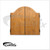 Arched Dart Board Cabinet Arched Dart Board Cabinet