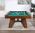 HB Home Cooper 8' Pool Table | Walnut