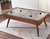 HB Home Mid-Century Modern Air Hockey Table