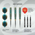 AI Replicant Steel Tip Dart Set-90% Tungsten Barrels