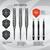 Alchemy Runstel Steel Tip Dart Set-90% Tungsten Barrels
