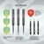 Pro Series Rowby John Rodriguez Steel Tip Dart Set-90% Tungsten Barrels