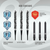 Warrior Tipu Soft Tip Dart Set