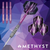 Amethyst Steel Tip Dart Set